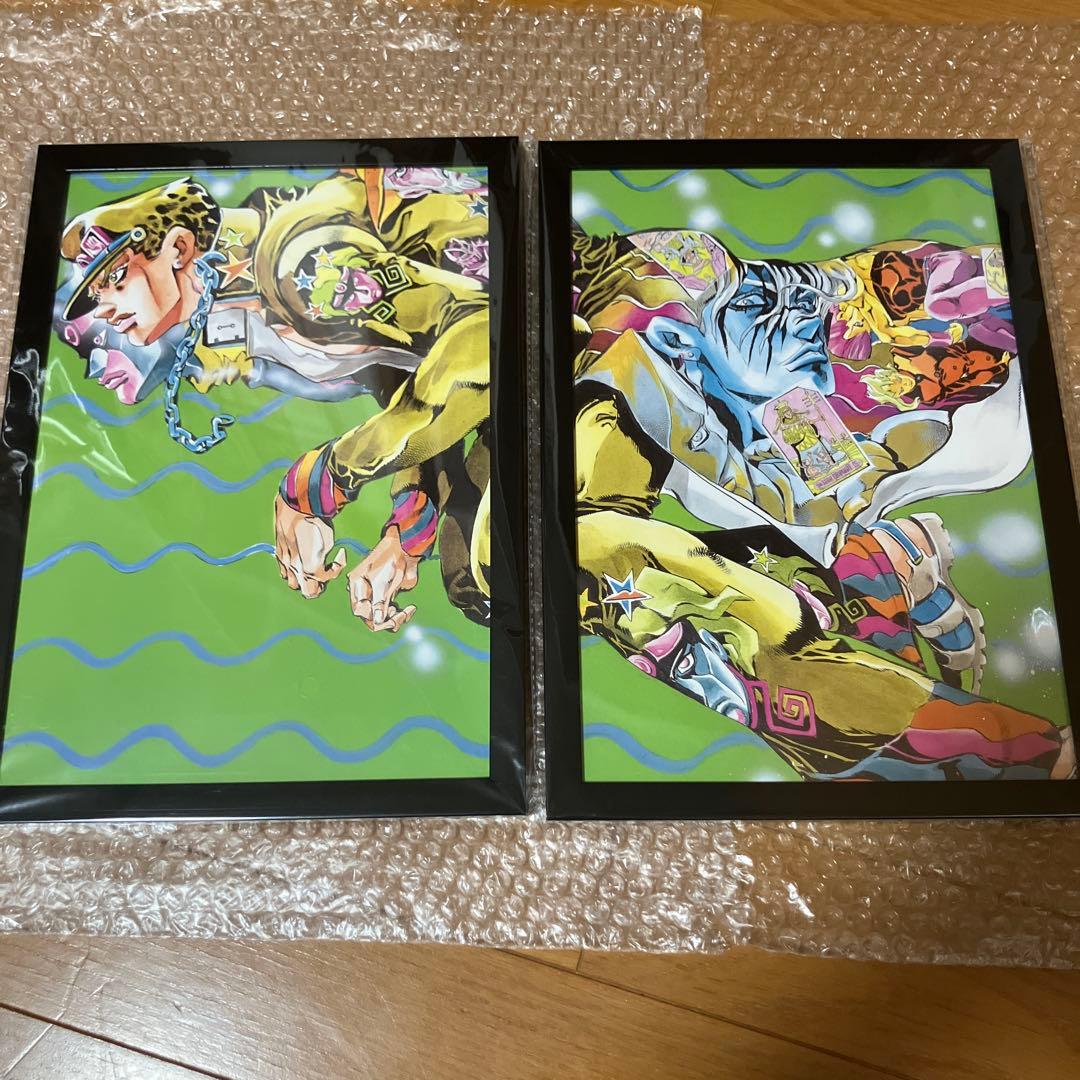 Jojo的奇妙冒险带额的海报承太郎stapladio绿2枚套装