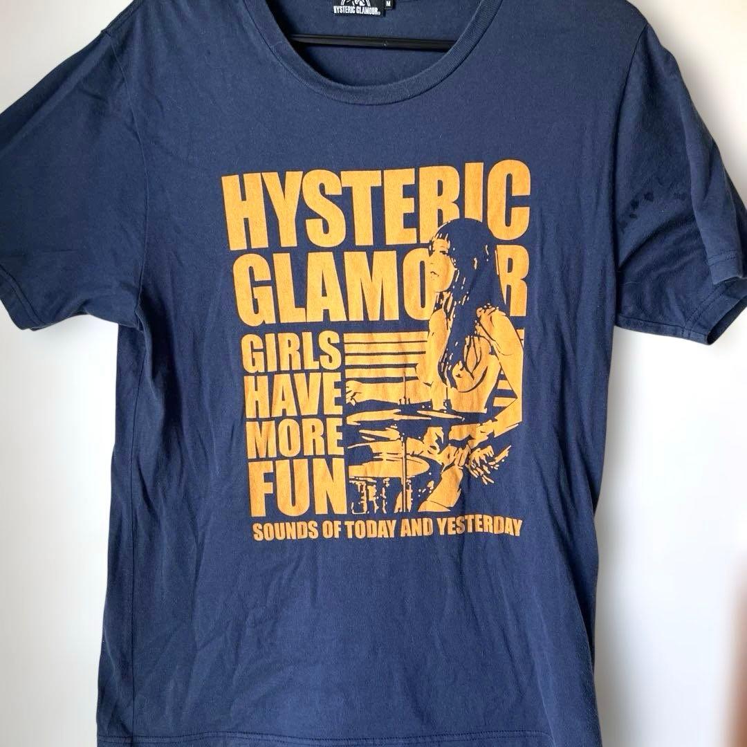 HYSTERIC GLAMOUR T恤 海军蓝 M