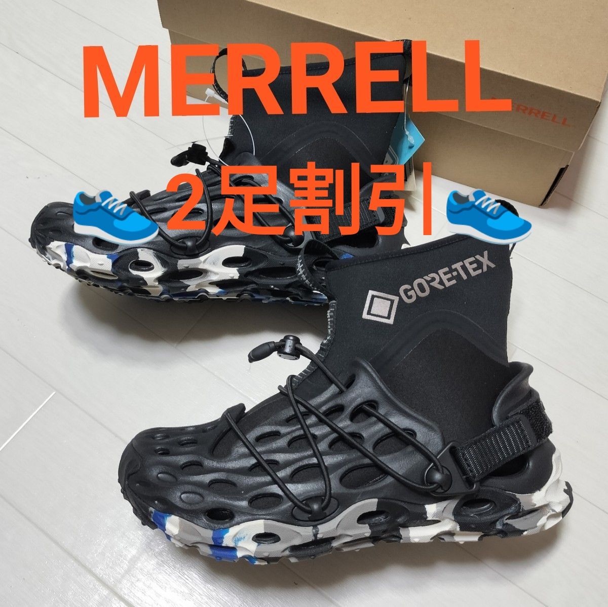 全新带吊牌 女款 23cm MERRELL HYDRO MOC AT NEO GORE-TEX 1TRL × MINE77