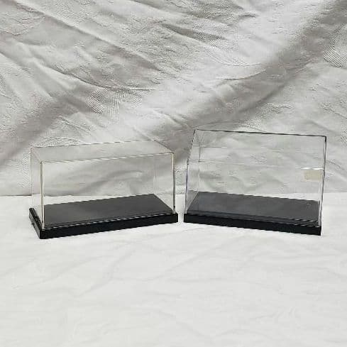 Figure Display Case Mini Car Collection Case 2-Piece Set