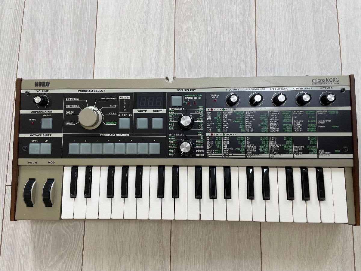 KORG microKORG合成器 声码器 Korg microKORG