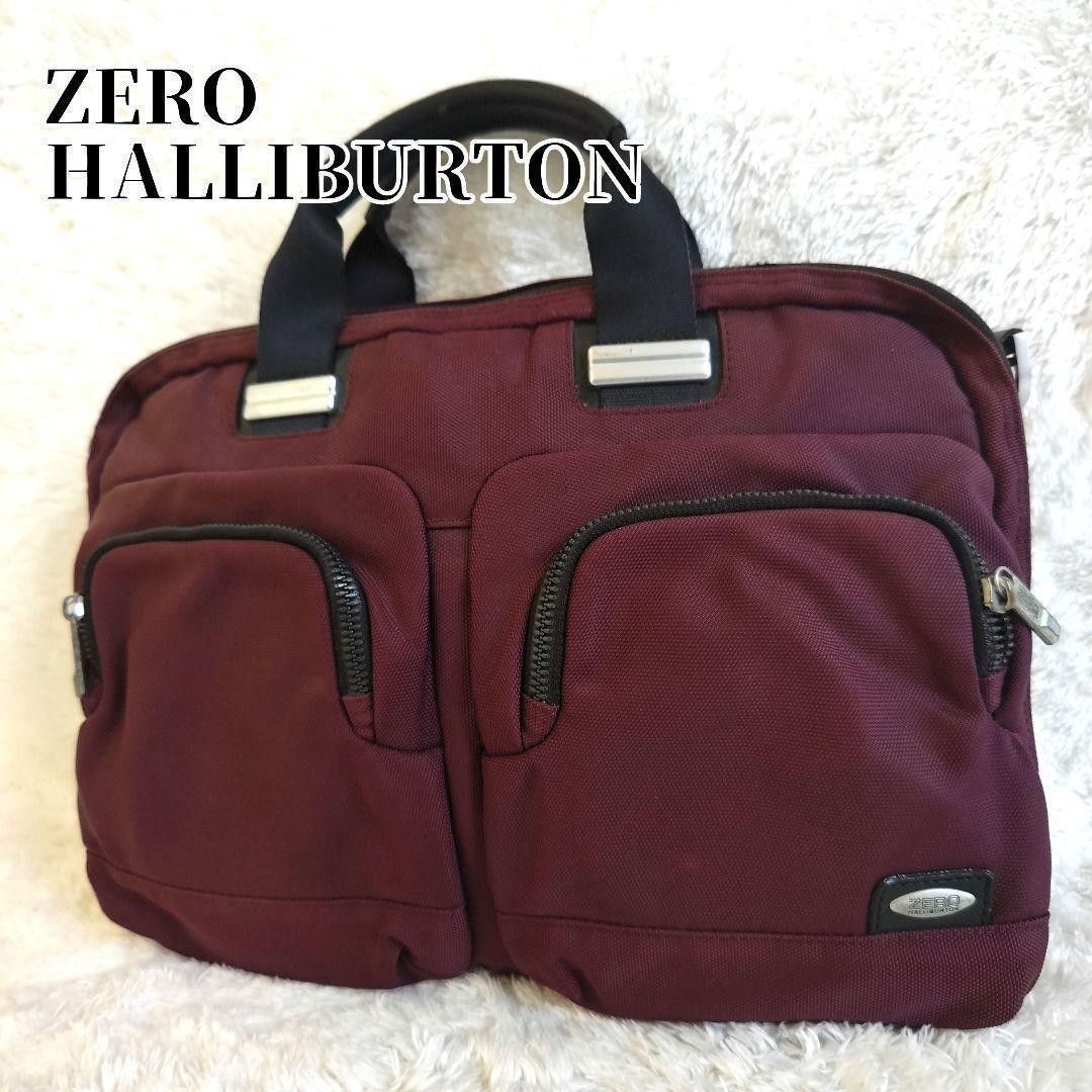稀有 ZERO HALLIBURTON 商务包 公文包 波尔多色 Zero Halliburton 2way