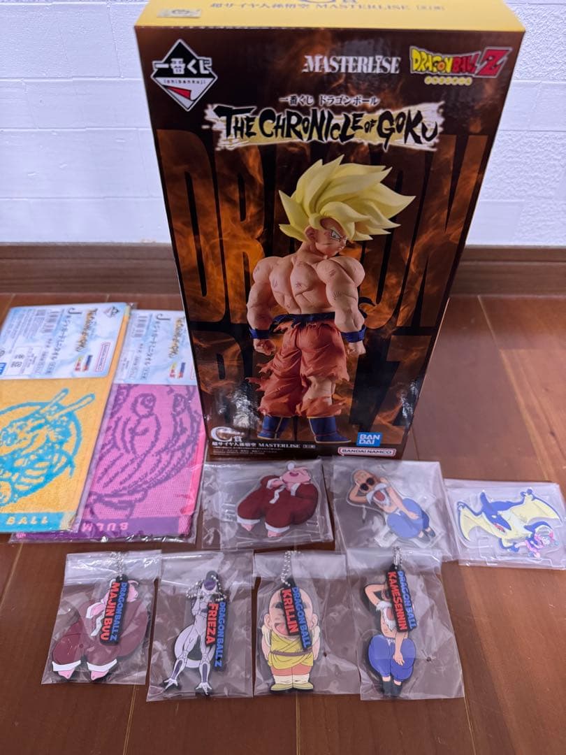 一番抽奖 龙珠 C赏 超赛亚人孙悟空&下位奖品套装