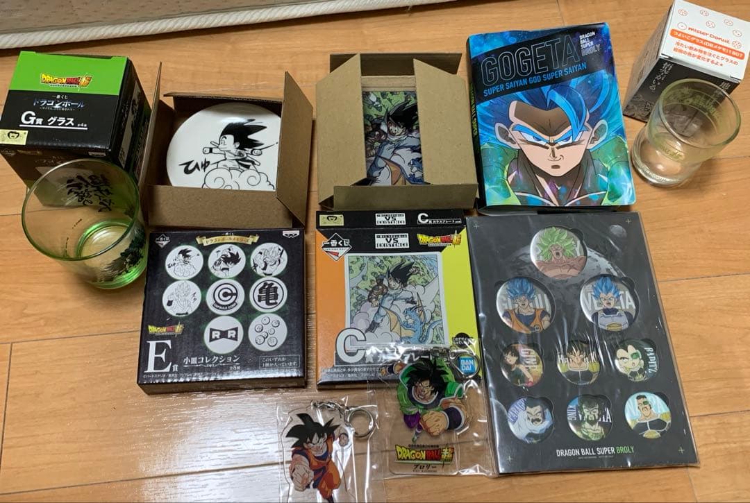 龙珠 一番奖券 超布罗利 商品 套装