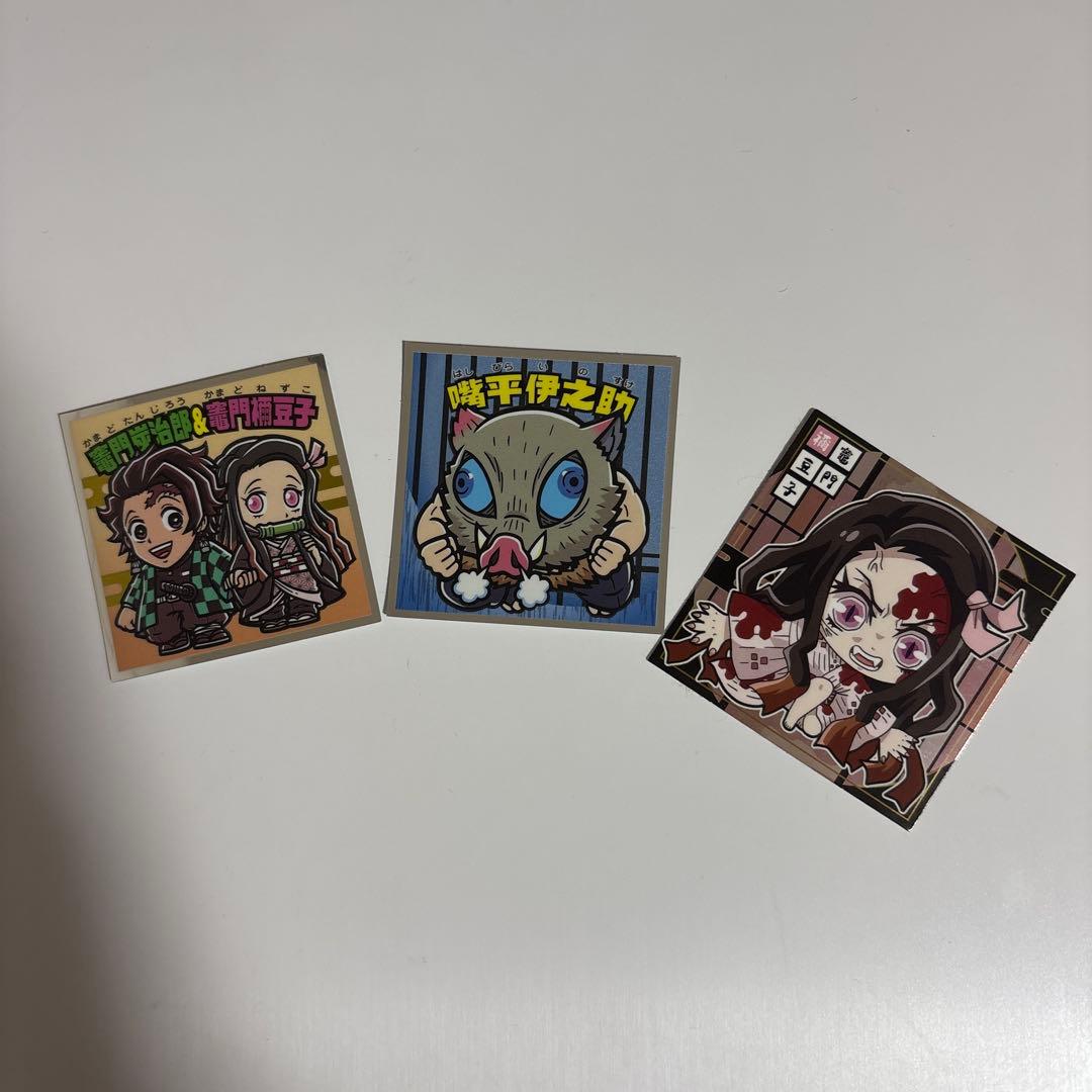 《鬼灭之刃》灶门炭治郎&灶门祢豆子、伊之助贴纸。