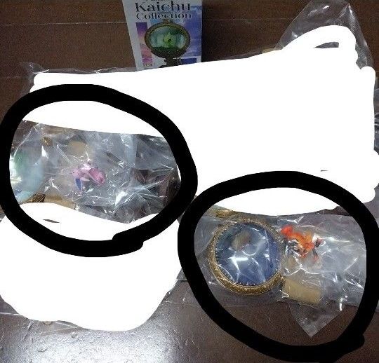 莱明特 宝可梦 怀表收藏系列 伊布 卡比兽 Kaichu Collection 2个套装