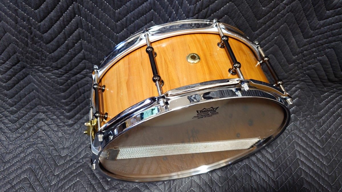 【稀有】斯泰夫雪尔 小军鼓 Stave Snare Drums 14×5 纵向分割 桶木 爵士流行风格 斯泰夫