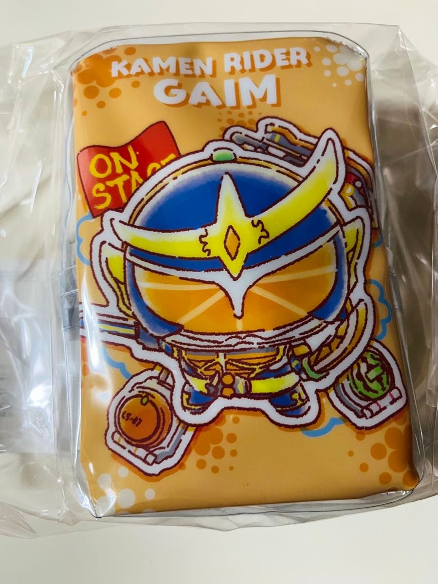 Brand New Unopened Pastel Transformation Plush Toy Kamen Rider Clear Pouch Kamen Rider Gaim