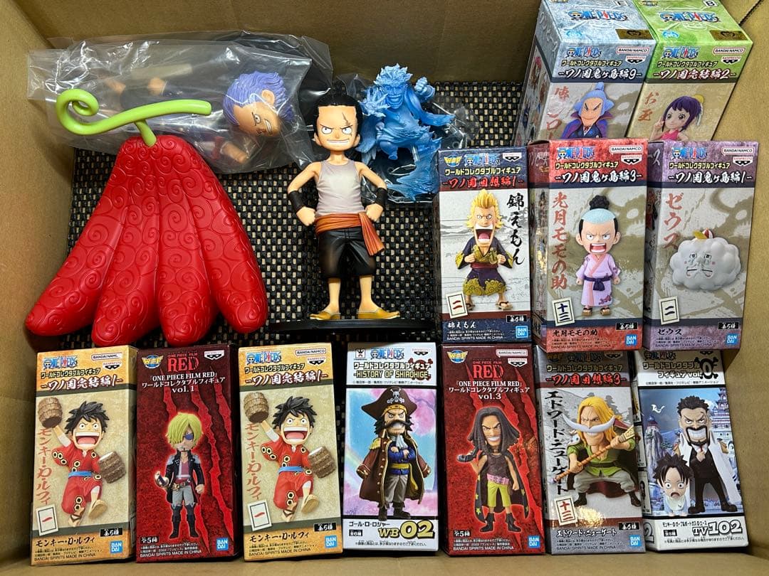 One Piece Figure WarColle Room Light Luffy Sanji Ichiban Kuji
