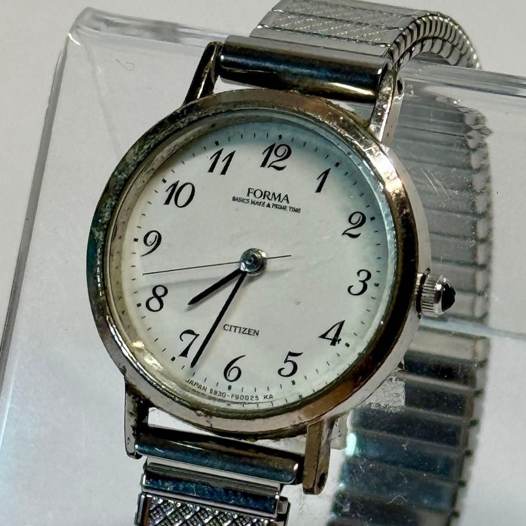 【新品电池运转美品】CITIZEN FORMA女士手表拉伸
