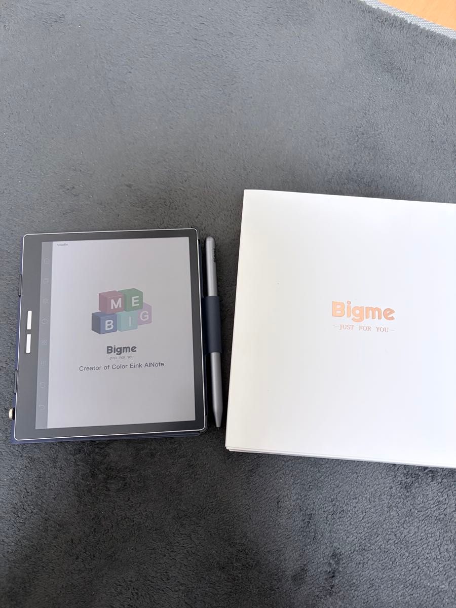 Bigme B751C-S ブラック ペーパーライクフィルム貼り