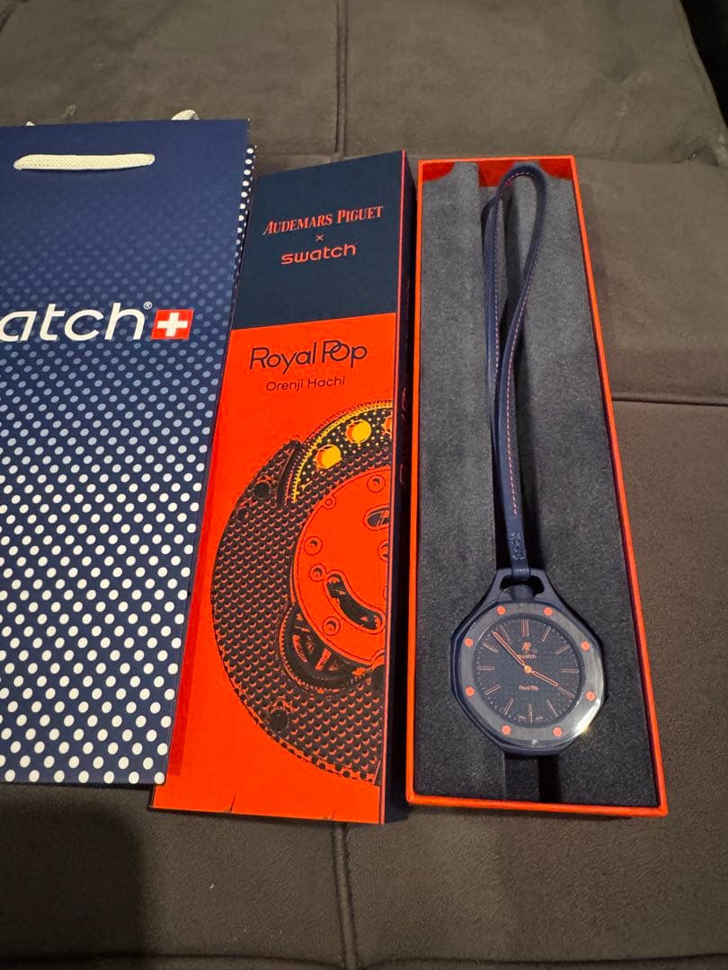 爱彼 x Swatch Royal Pop 橙色