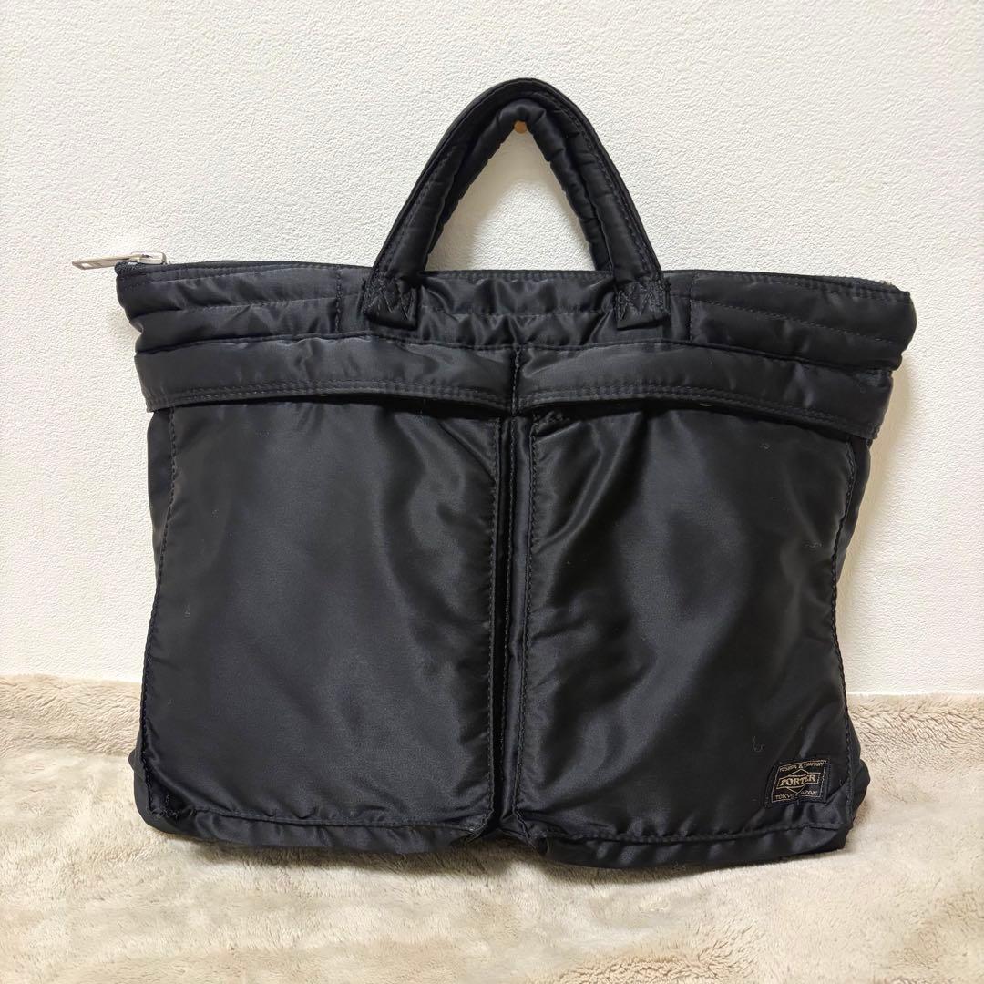 PORTER TANKER 吉田カバン 黑色油桶包