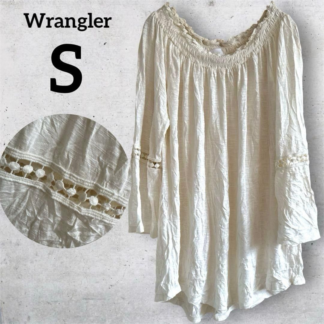 Wrangler突尼斯衬衫S off white gather closhe编织