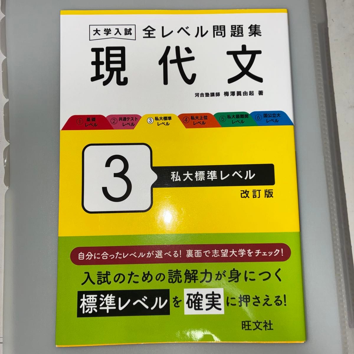 大学入学考试全级别题集 现代文 第3册（修订版） 梅泽真由起 著