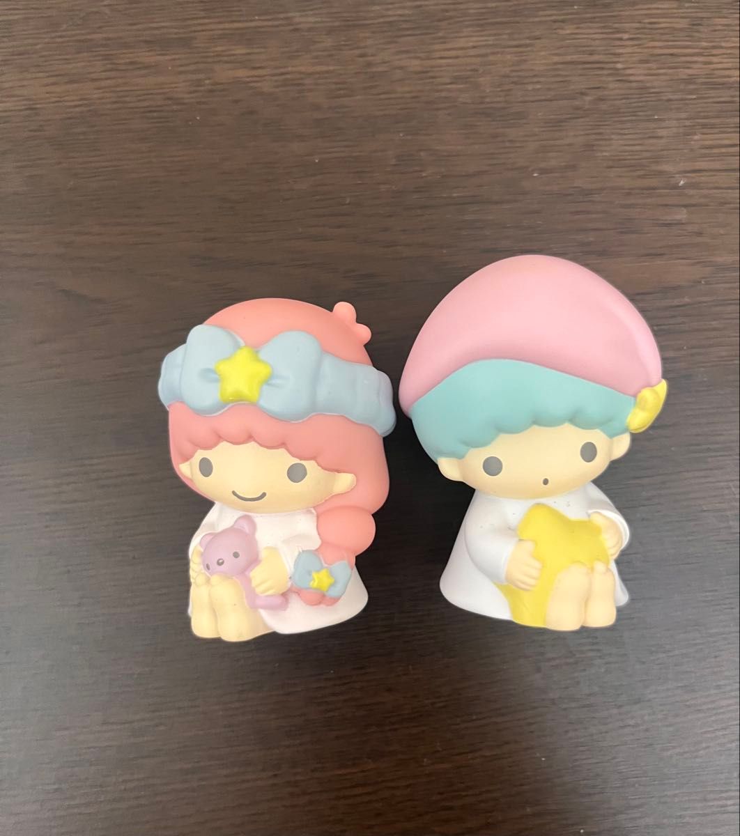 三丽鸥 奇奇拉拉 双子星 手办