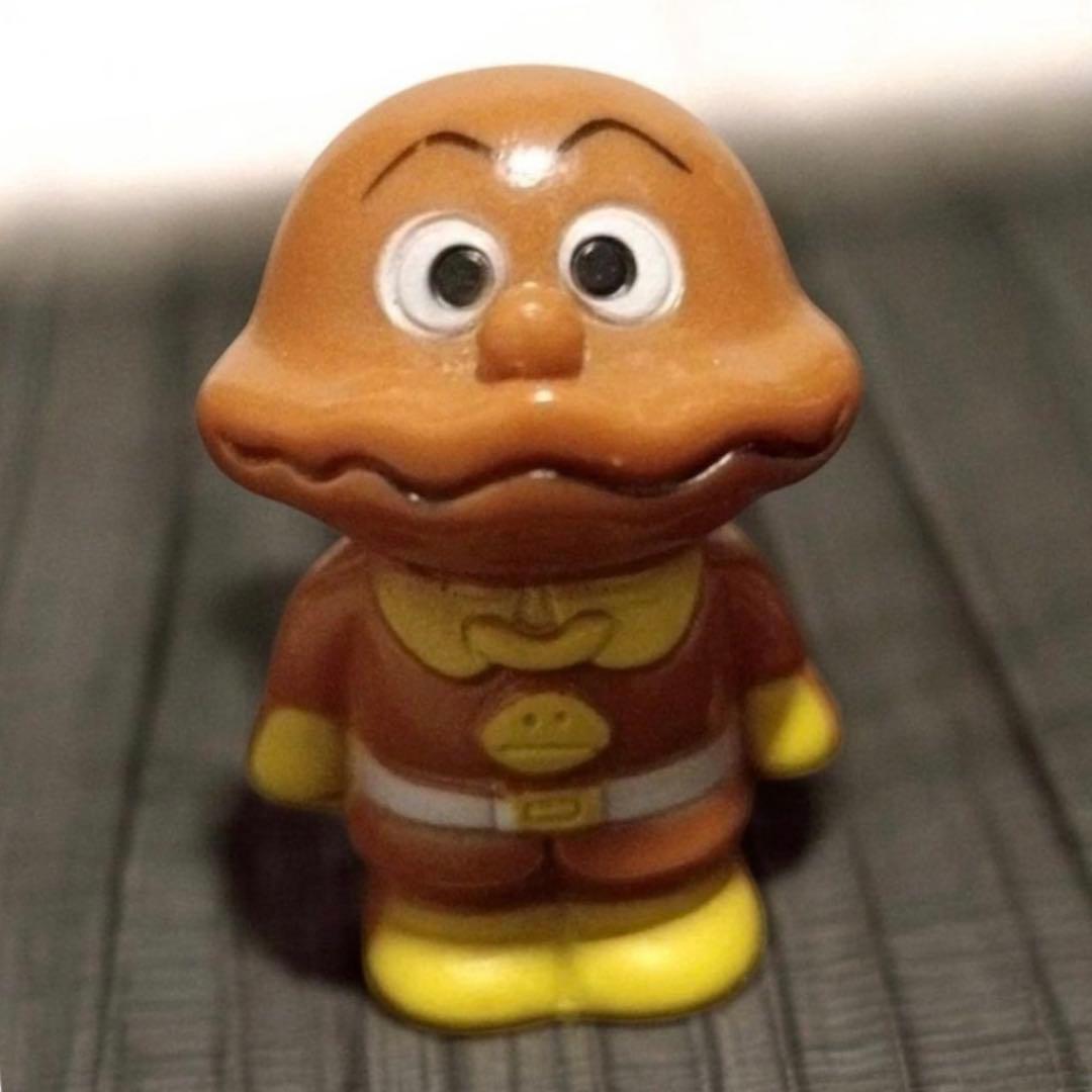 Rare Cute Currypanman Vintage Soft Vinyl Figure Retro Finger Puppet