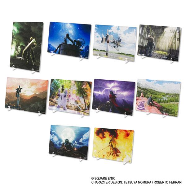 FINAL FANTASY VII REMAKE迷你丙烯酸面板10个装BOX [史克威尔艾尼克斯] 《01月预约》