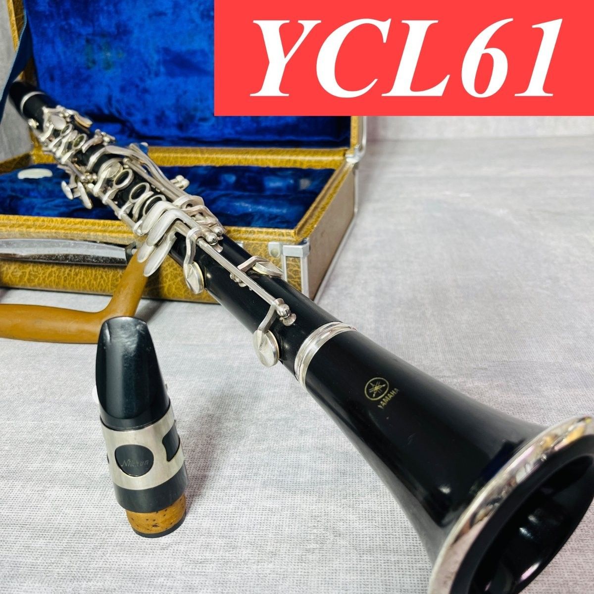 现货 YAMAHA 雅马哈 单簧管 YCL-61 B♭调 专业型号 格拉纳迪拉木管体 木质 YCL61