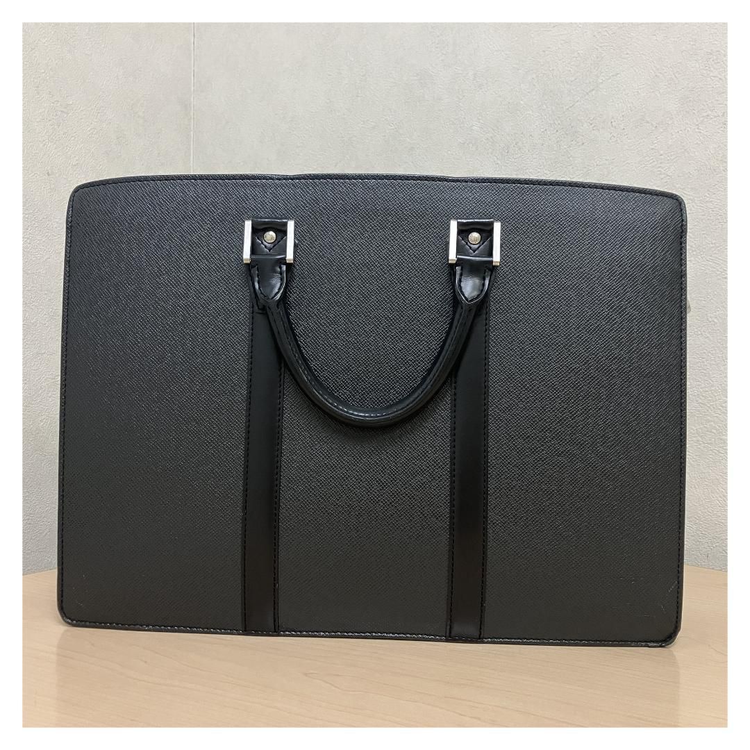 美品 LOUIS VUITTON ルイヴィトン タイガ ポルトドキュマン・ロザン ビジネスバッグ ブリーフケース