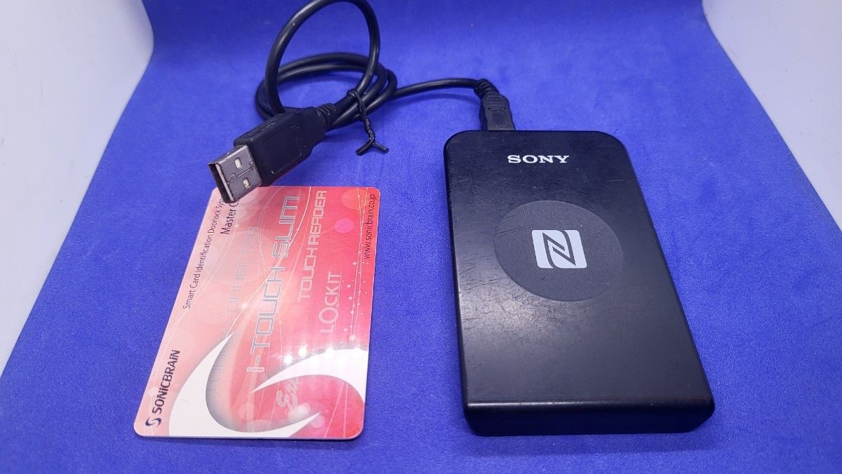 SONY非接触式ic卡读写器PaSoRi RC-S380确认用MIFARE Classic 1K附带1