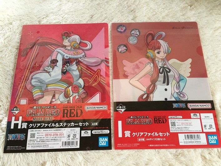 【★未开放!】连衣裙 “FILM RED歌透明文件夹2种套装”/ONE PIECE路飞娜美很难买到