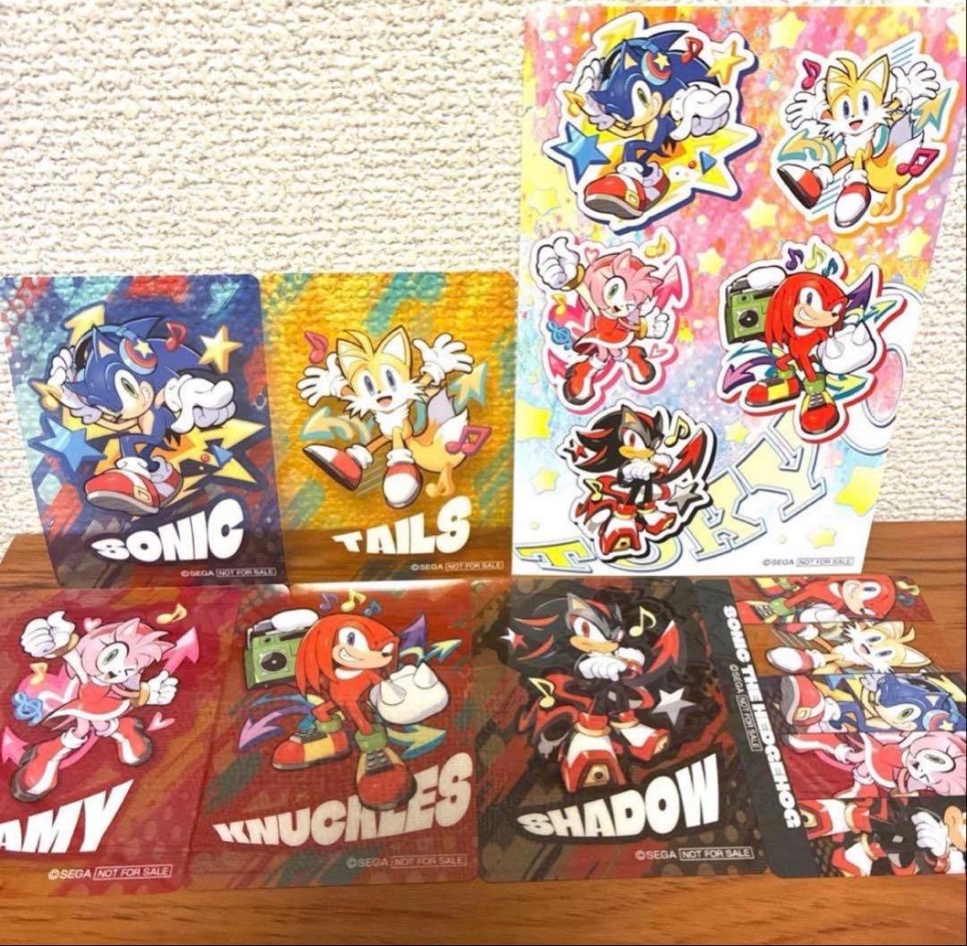 刺猬索尼克 阴影 限定版 透明卡 明信片