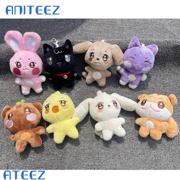 ATEEZ周边 ANITEEZ 钥匙扣 毛绒玩具 82班 角色周边 全员 K-POP 韩国 钥匙圈 应援 小物件 玩具 玩具 ATINY 可爱