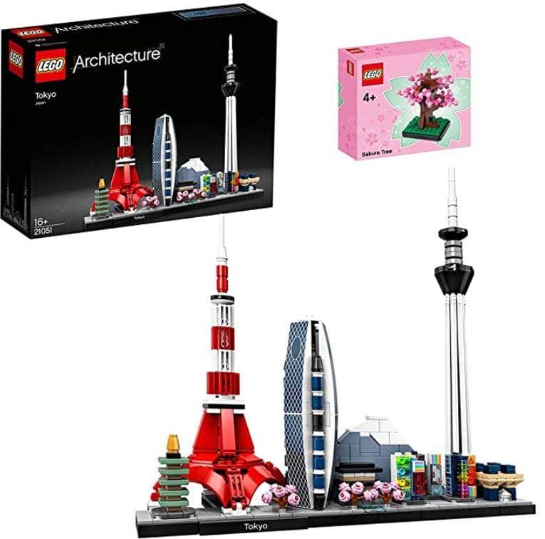 【樱花套装】【全新】乐高(LEGO)建筑系列 东京 21051