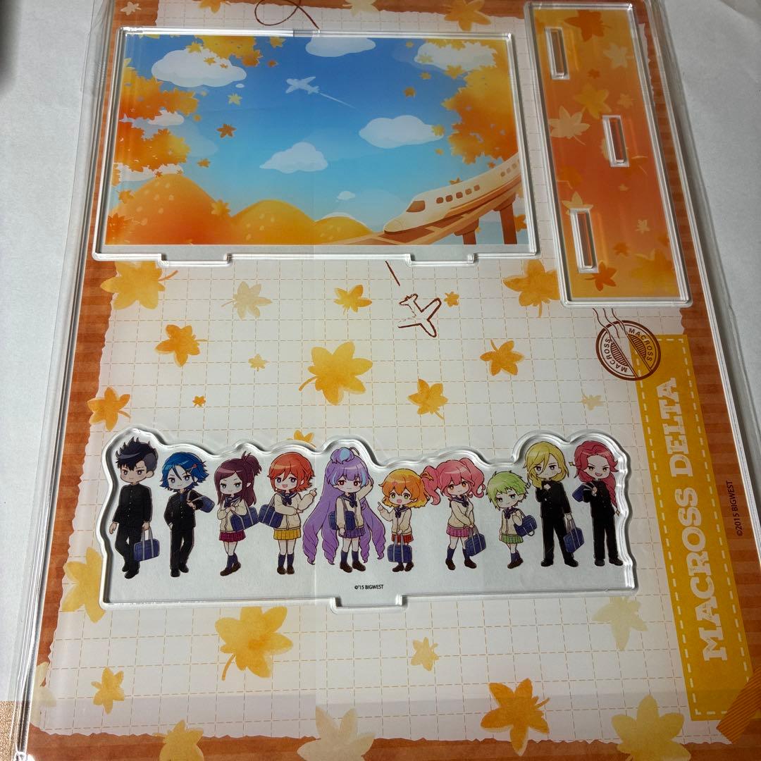 Macross Asakusa Super Dimension School Trip Acrylic Diorama Macross Delta