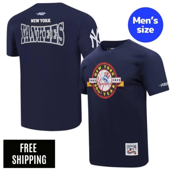 MLB 纽约洋基队 贾奇 男士T恤 专业标准款 Pro Standard 新款 纽约洋基队 “Day One” 男士上衣