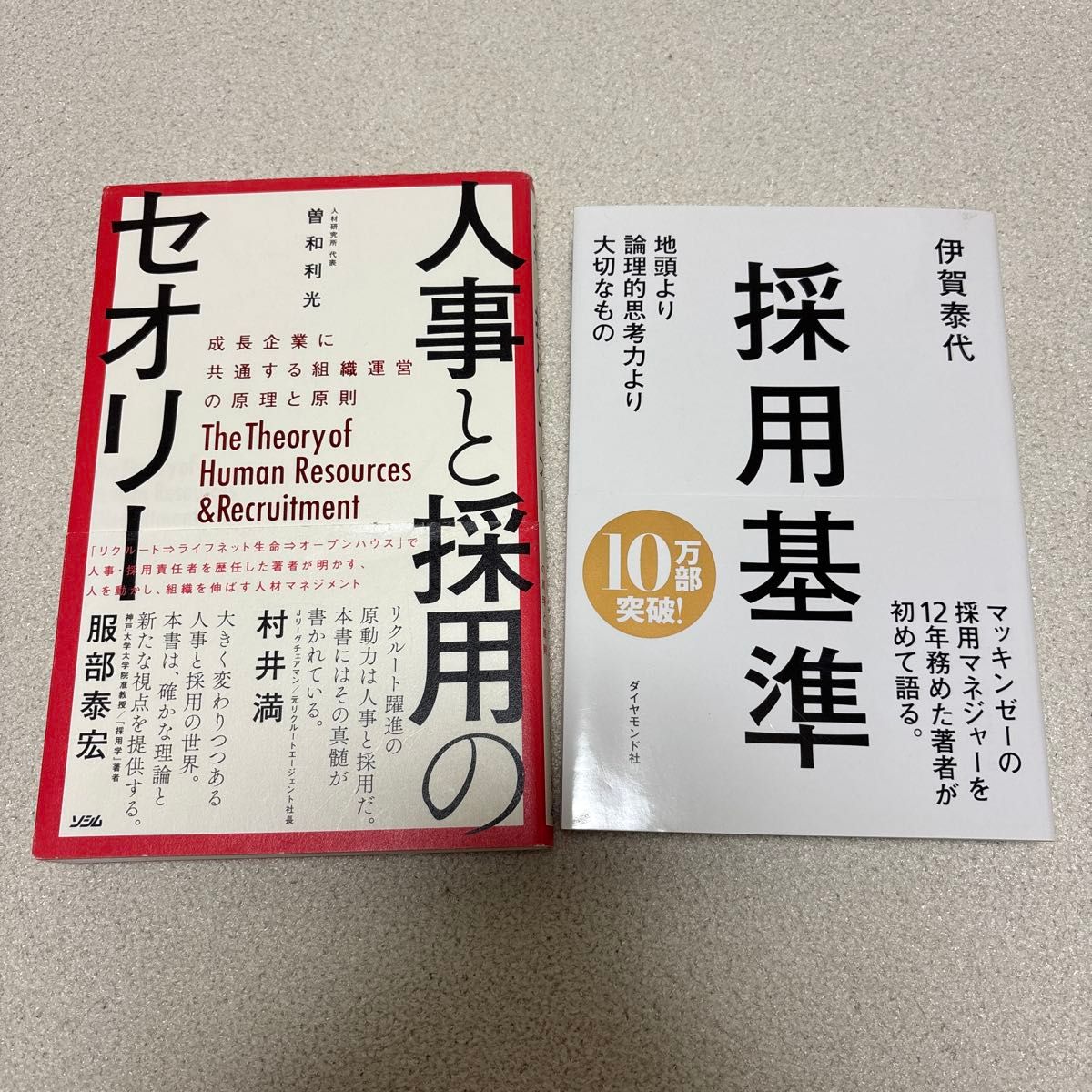 人事与招聘理论 招聘标准 两册套装 商业书籍