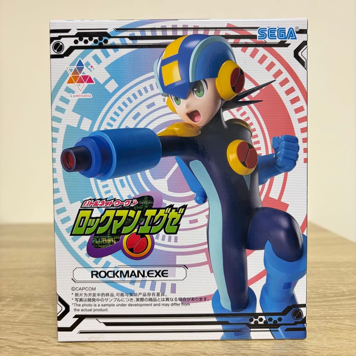 ①Luminasta ROCKMAN EXE 洛克人EXE 手办