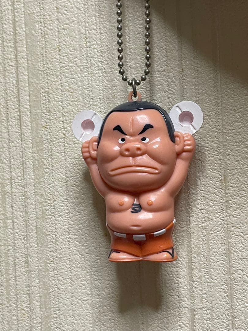 Showa Retro Yoshimoto Gag Key Holder - Shoji Shimaki, Yoshimoto Kogyo Yoshin Shin Gekijo