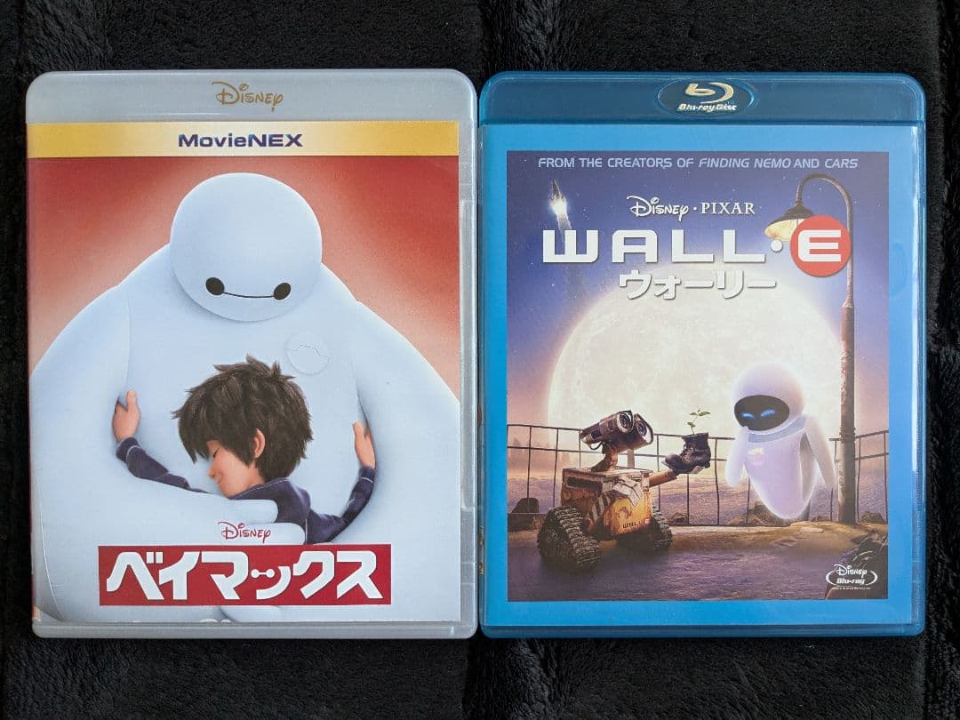 Bay max wally DVD Blu-ray 2套