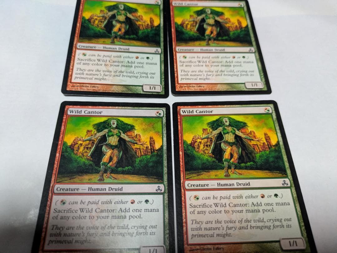 4张MTG Wild Cantor