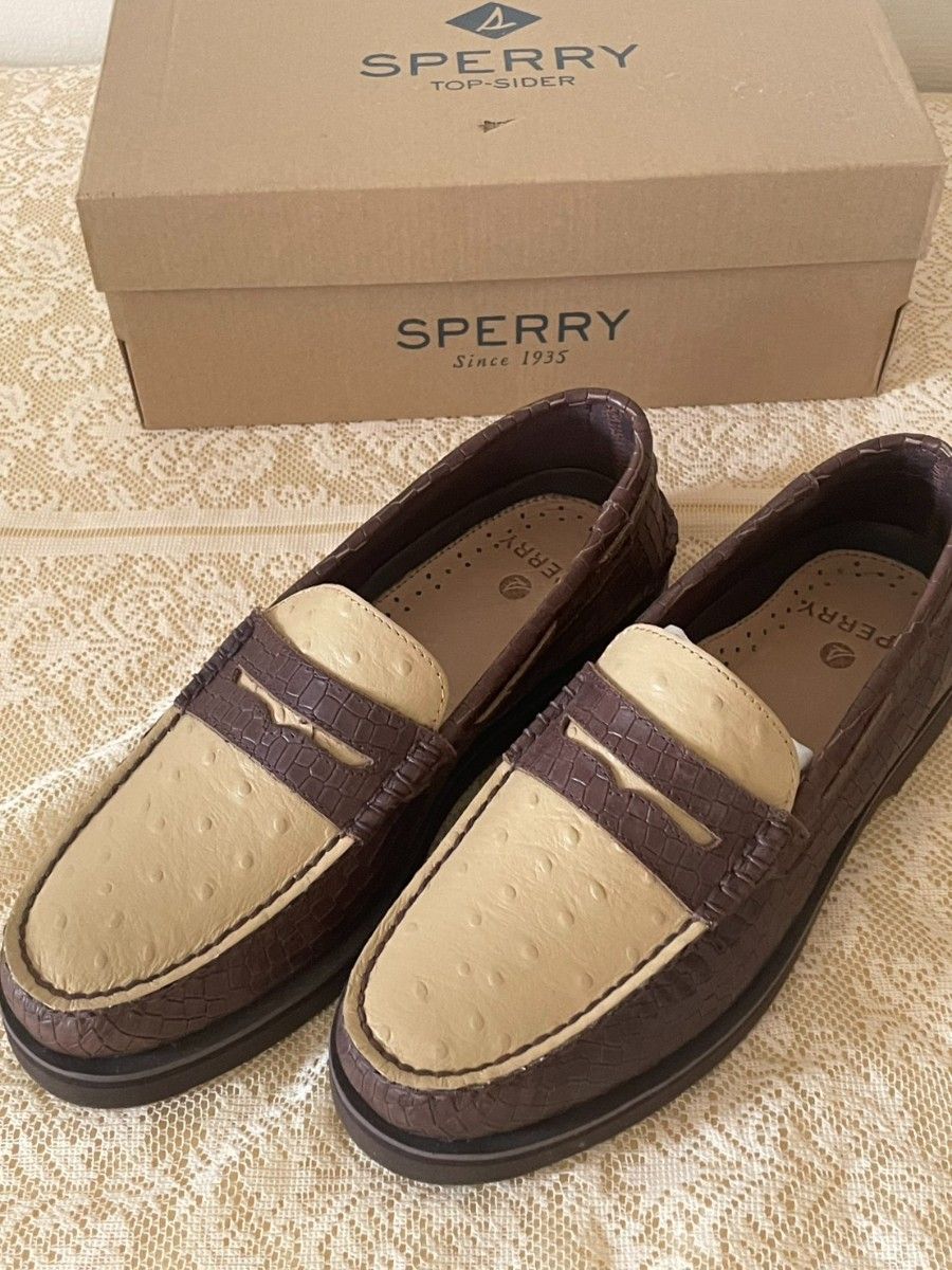 （未使用）SPERRY TOPSIDER 8（26cm）STS25 原价: 19,800日元(含税) Sperry