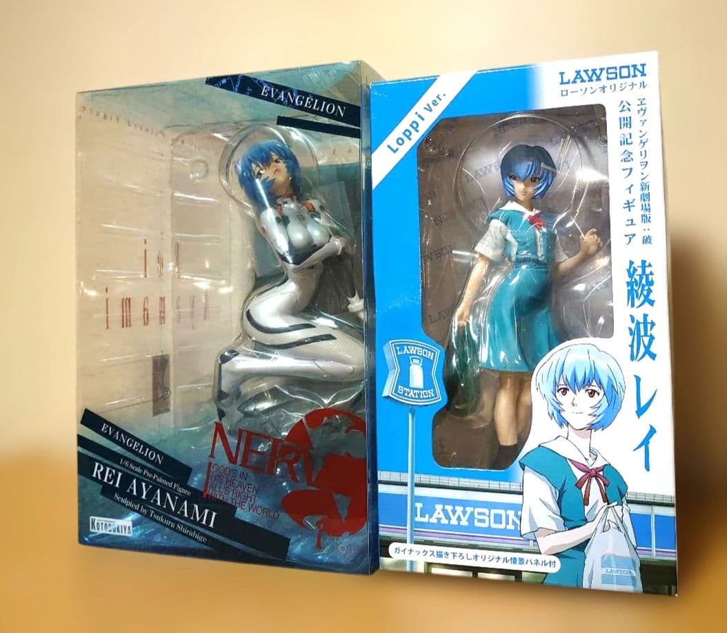 Kotobukiya Evangelion Rei Ayanagi Lawson Plug Suit Figure