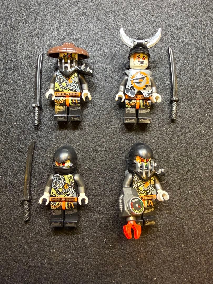 【正品】 LEGO 幻影忍者 龙之猎手4体套装 70653