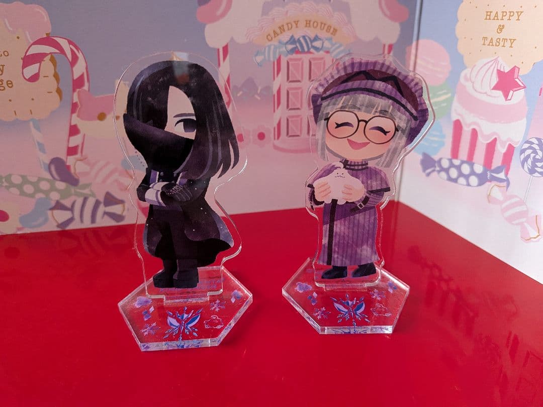 King Squad King Ouger Deformed Acrylic Stand – Gokkan, 2-Piece Set