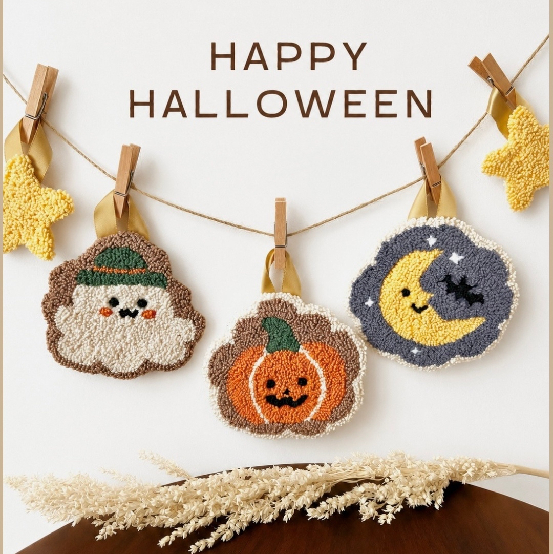 【再次发售】可作杯垫的万圣节花环🎃