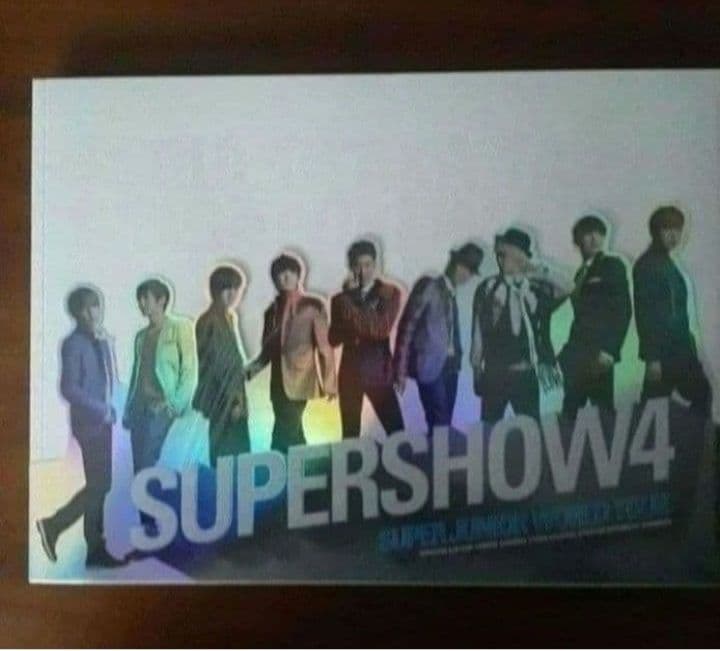 【全新】SUPER JUNIOR SUPER SHOW4 写真集