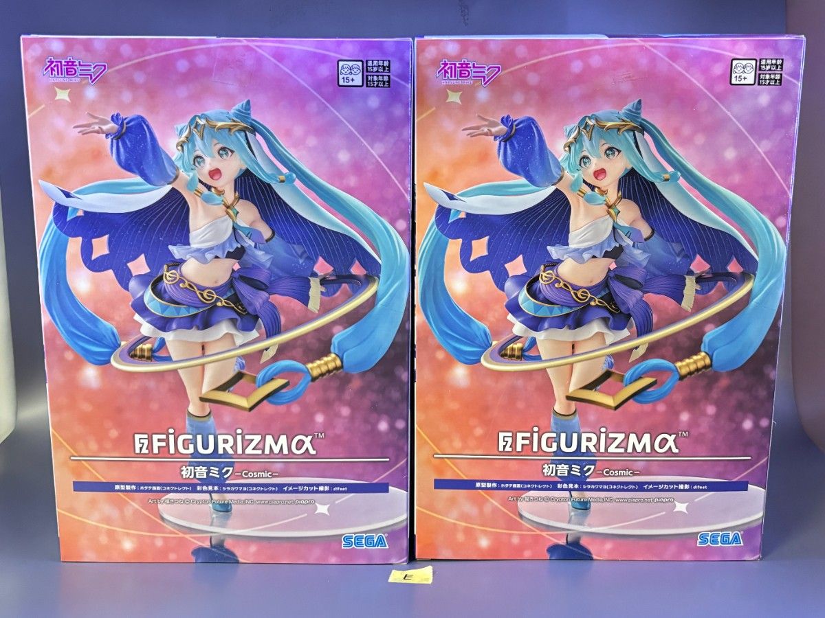 [Sealed Shipping] Hatsune Miku FIGURIZMα Hatsune Miku Cosmic Figure 2-Piece Set