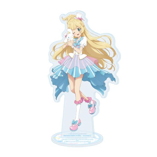 アクリルスタンド 「アイカツスターズ！×サンリオキャラクターズ」 14/白鳥ひめ×シナモロール (コラボイラスト(等身)) A3 【11月予約】