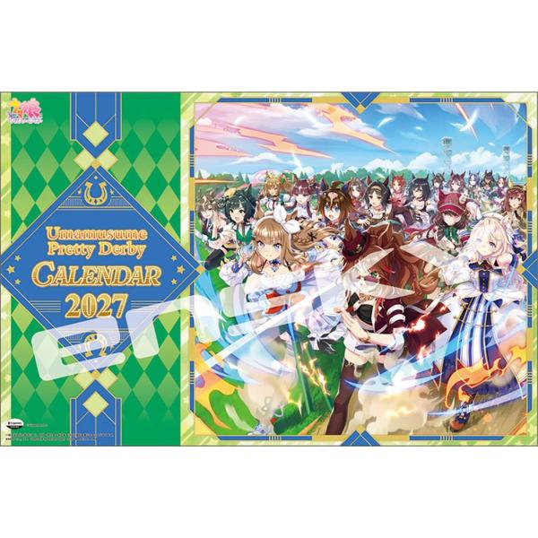 赛马娘 Pretty Derby 2027年日历 挂历2027年 令和9年历 Triex