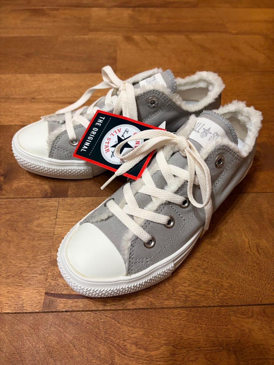 CONVERSE ALL STAR 匡威 All Star 运动鞋 灰色 羊羔毛衬里 22.5