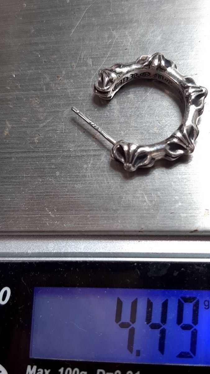 CH交叉带箍耳环银925