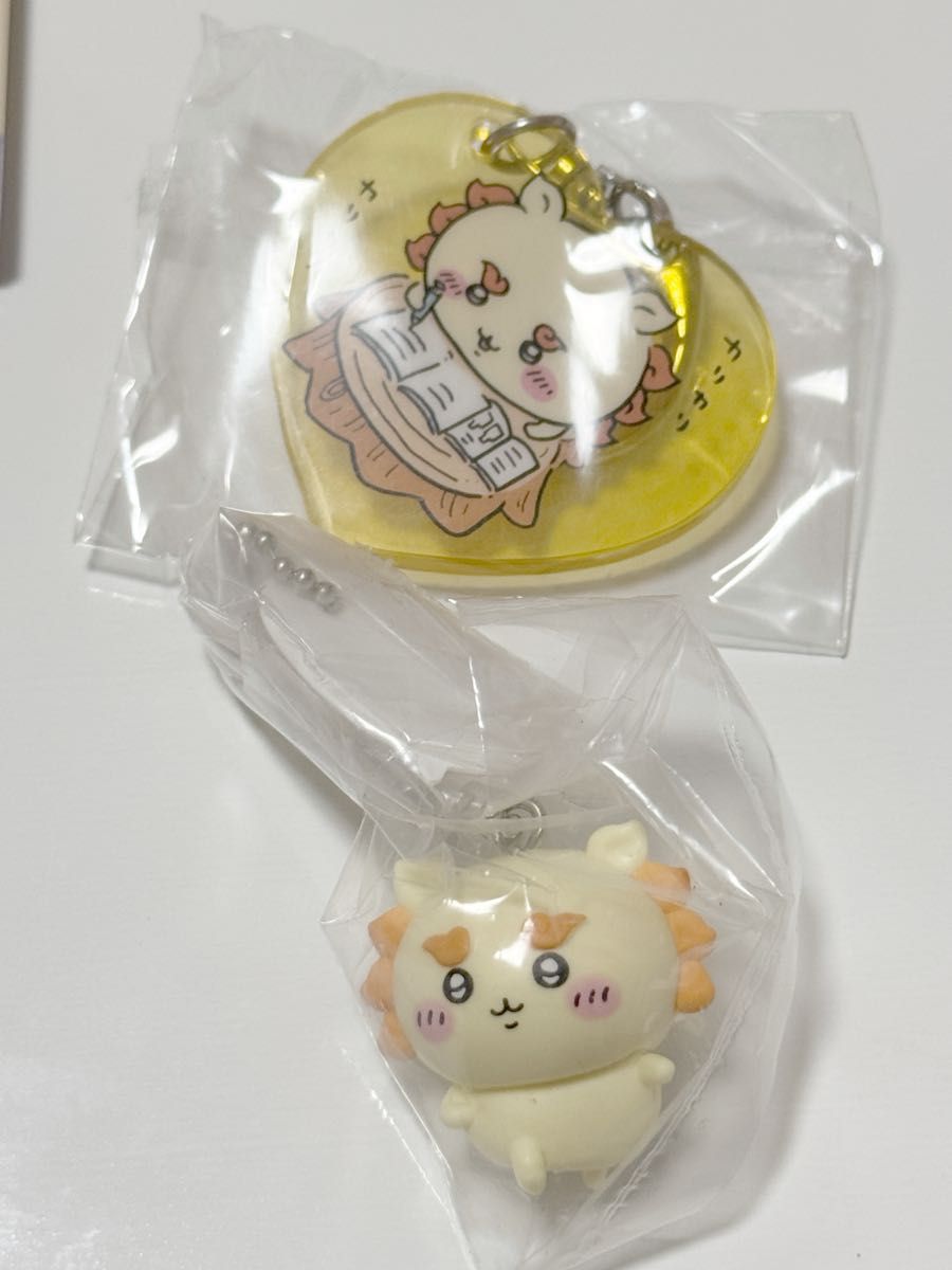 吉伊卡哇 石狮子 亚克力钥匙扣 & 手办 吉祥物 2件套