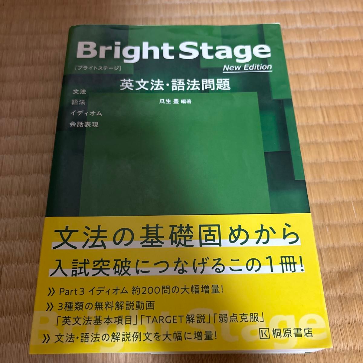 明亮舞台 英语语法·句法练习 新版 瓜生丰 桐原书店