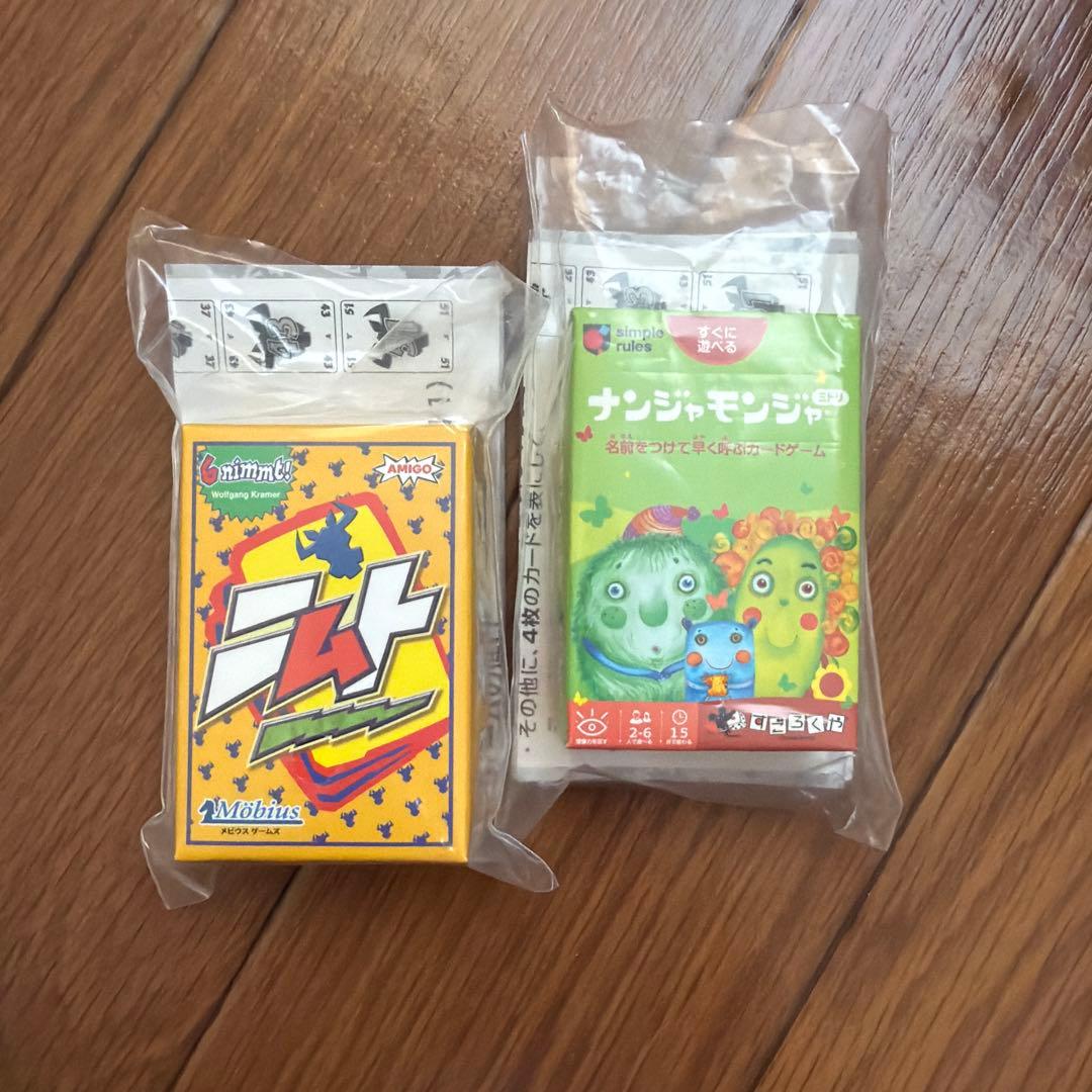 Nanjamonja Nimto Miniature Card Game 2 Sets